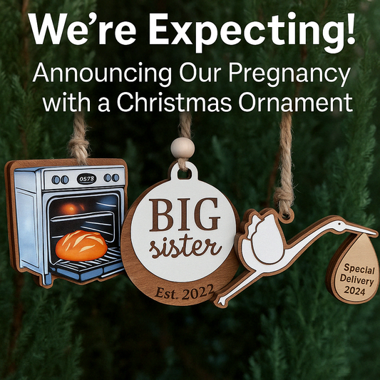 We’re Expecting! Announcing Our Pregnancy with a Christmas Ornament