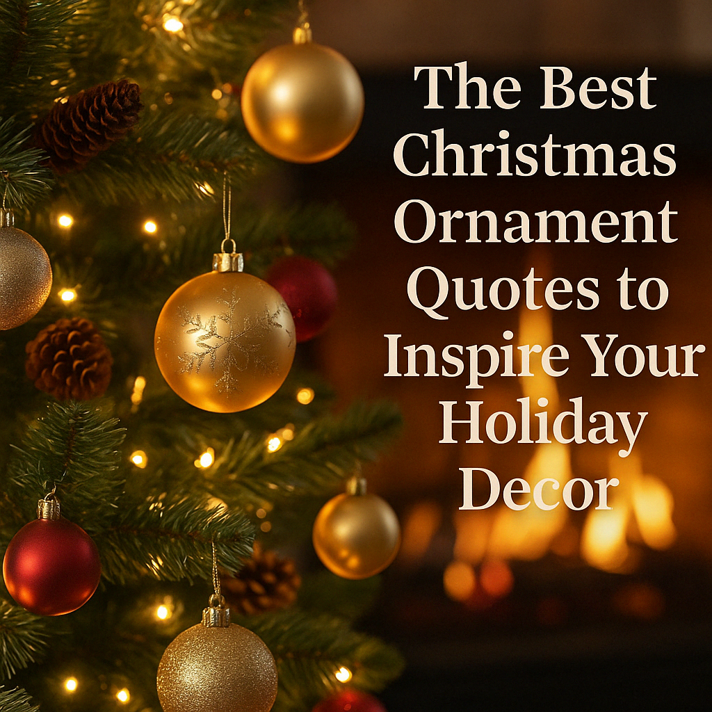 The Best Christmas Ornament Quotes to Inspire Your Holiday Decor