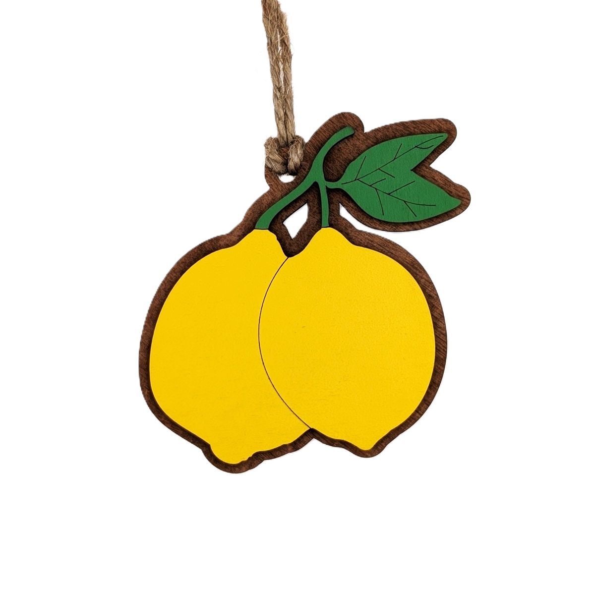 Lemon Christmas Ornament