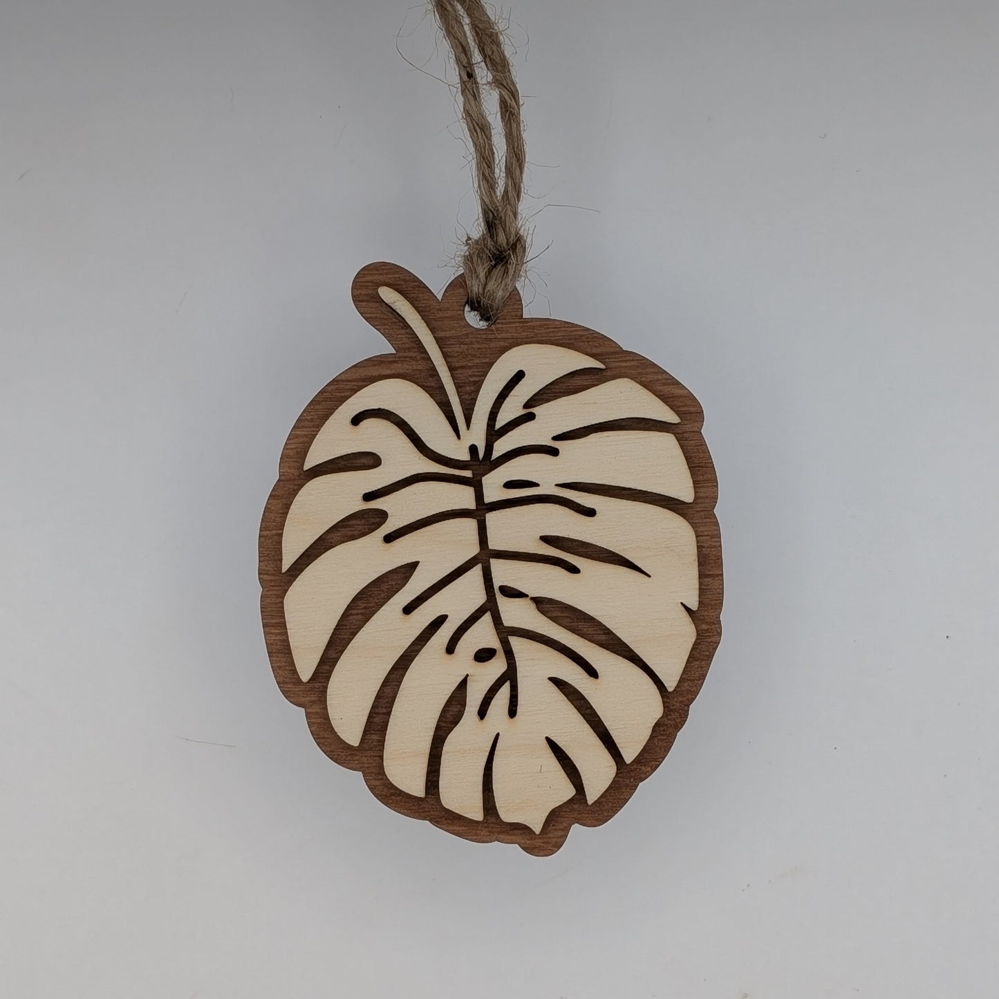 Monstera Leaf Christmas Ornament