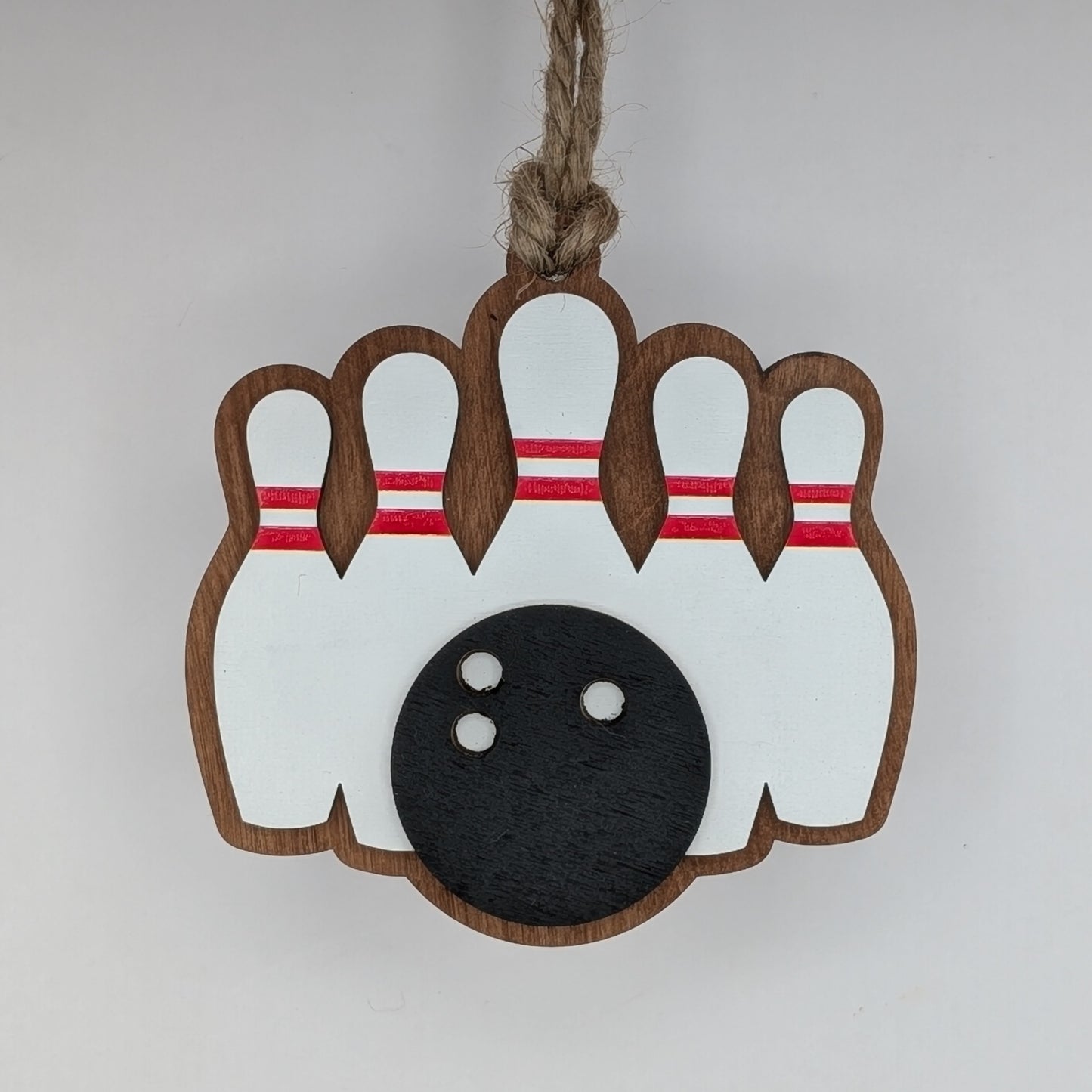 Bowling Christmas Ornament