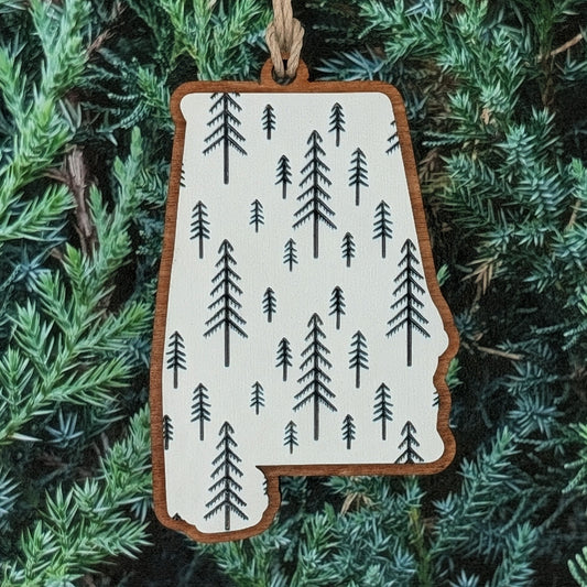 Alabama Pine Forest Ornament