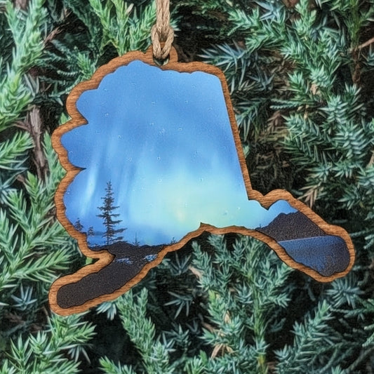 Alaska Northern Lights Ornament