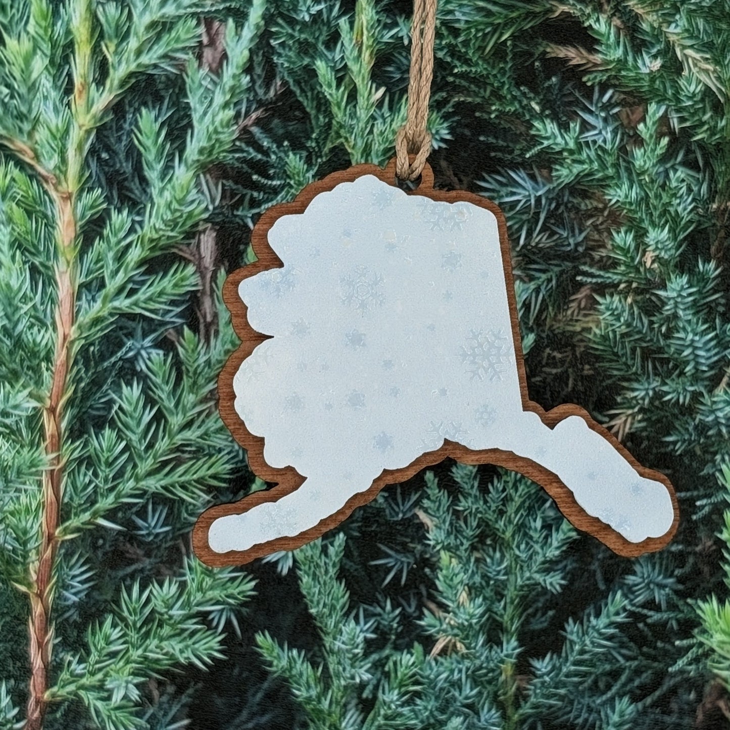 Alaska Snowflake Ornament