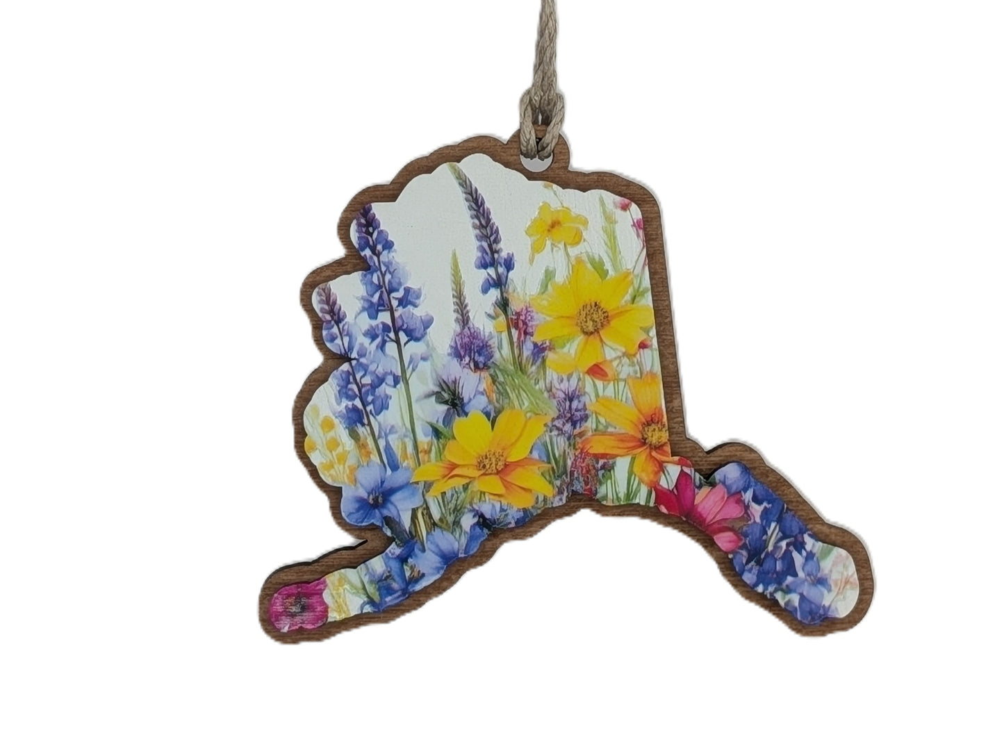 Alaska Wildflower Ornament