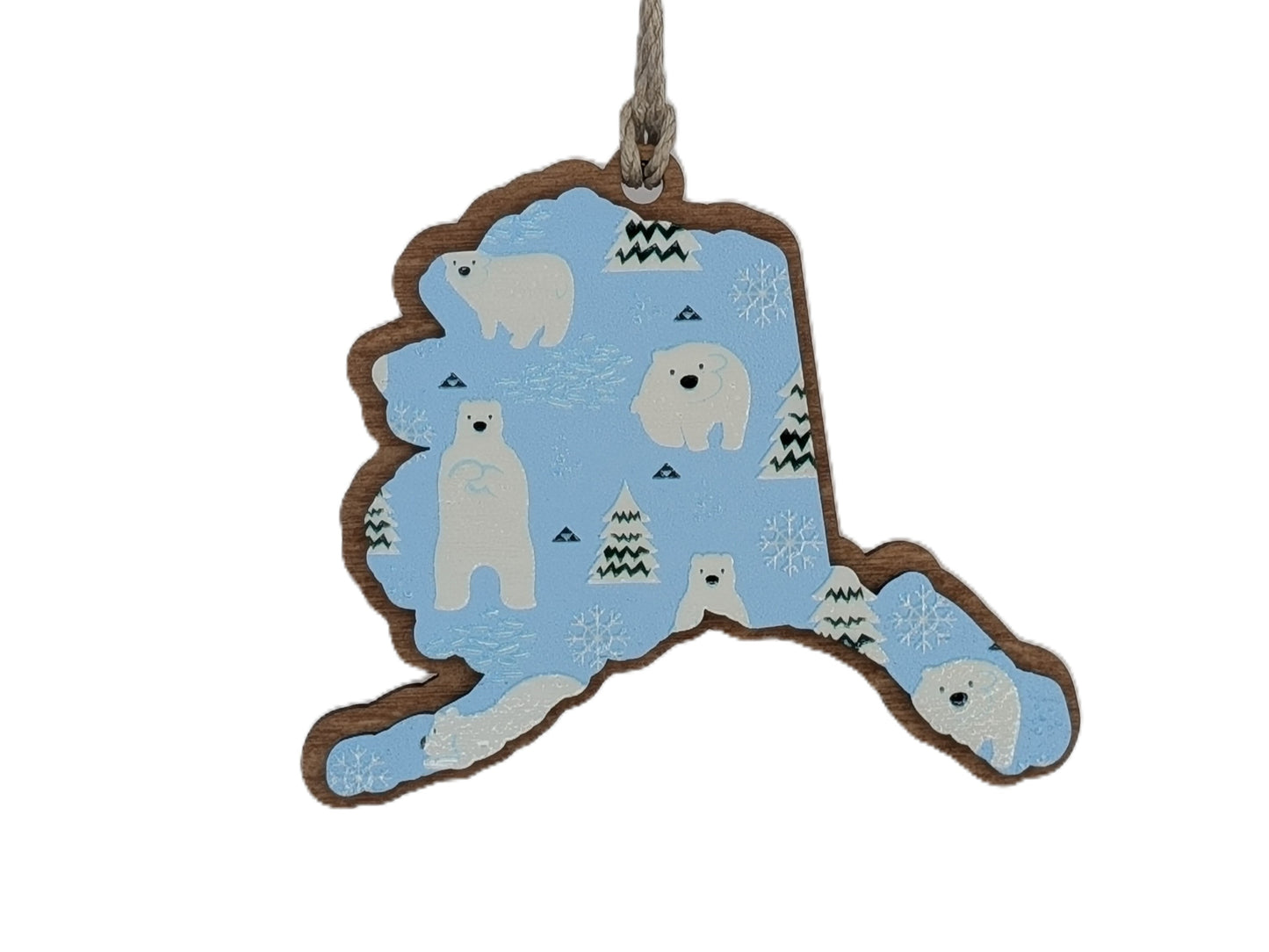 Alaska Polar Bear Ornament