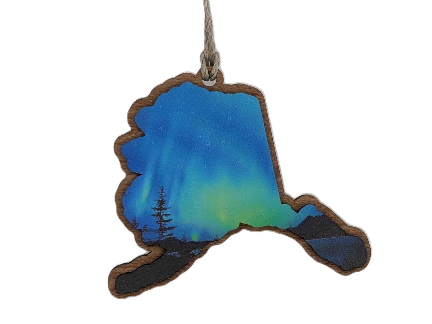 Alaska Northern Lights Ornament