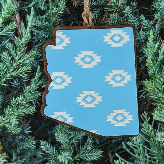 Arizona Aztec Pattern Ornament