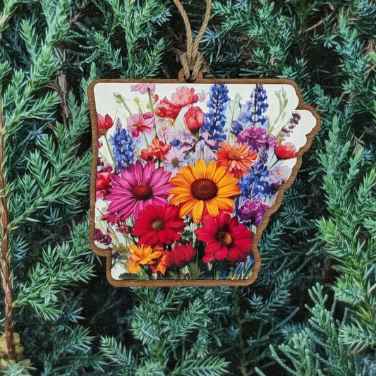 Arkansas Wildflower Ornament