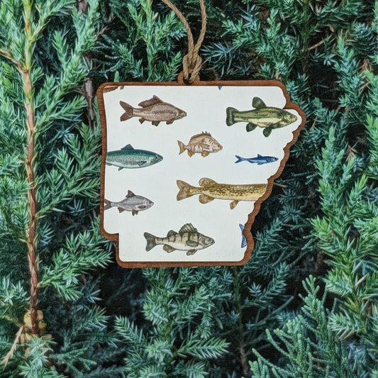 Arkansas Fish Ornament