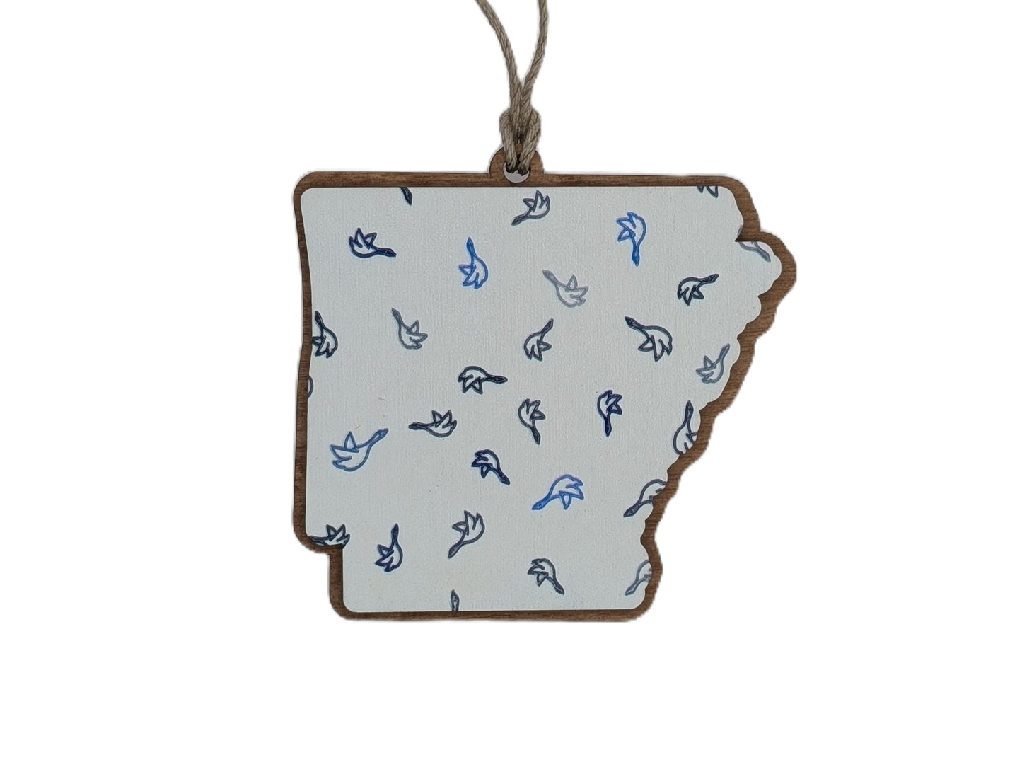 Arkansas Duck Ornament