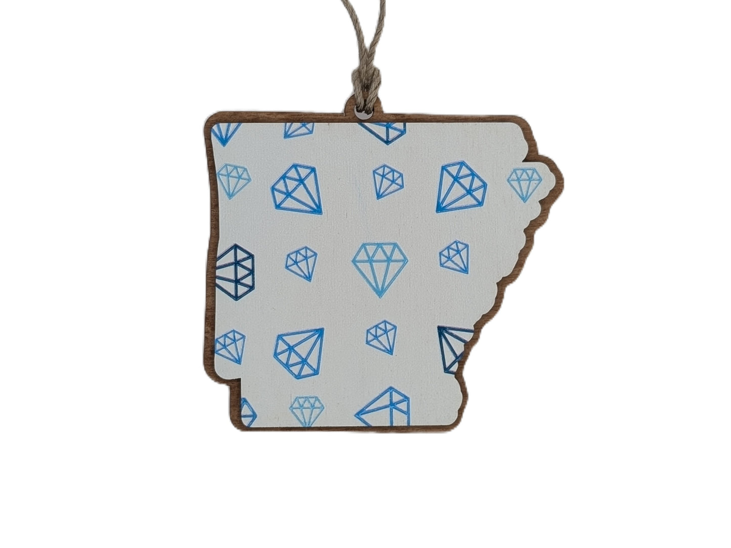 Arkansas Diamond Ornament