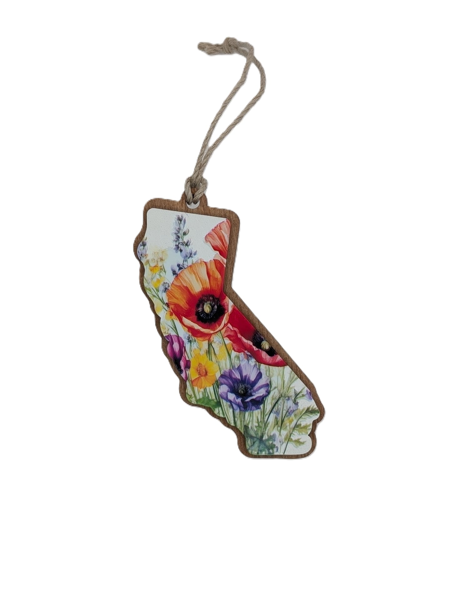 California Wildflower Ornament