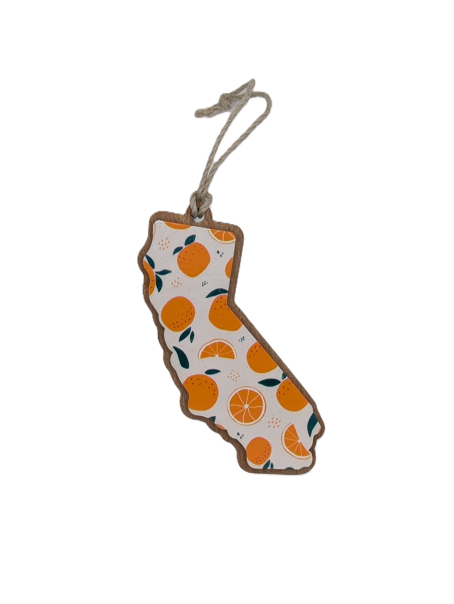 California Orange Grove Ornament
