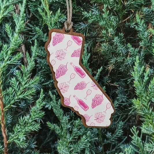 California Wine Country Ornament