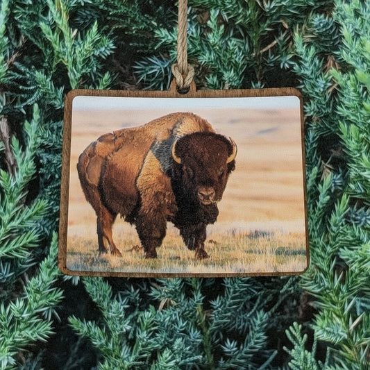 Colorado Bison Ornament