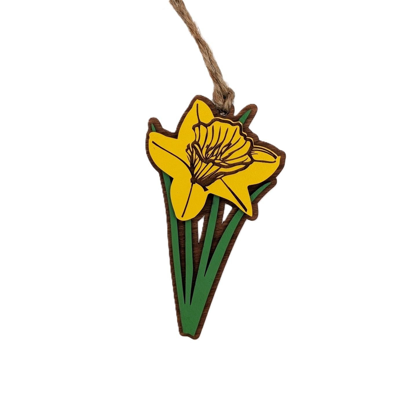Daffodil Christmas Ornament