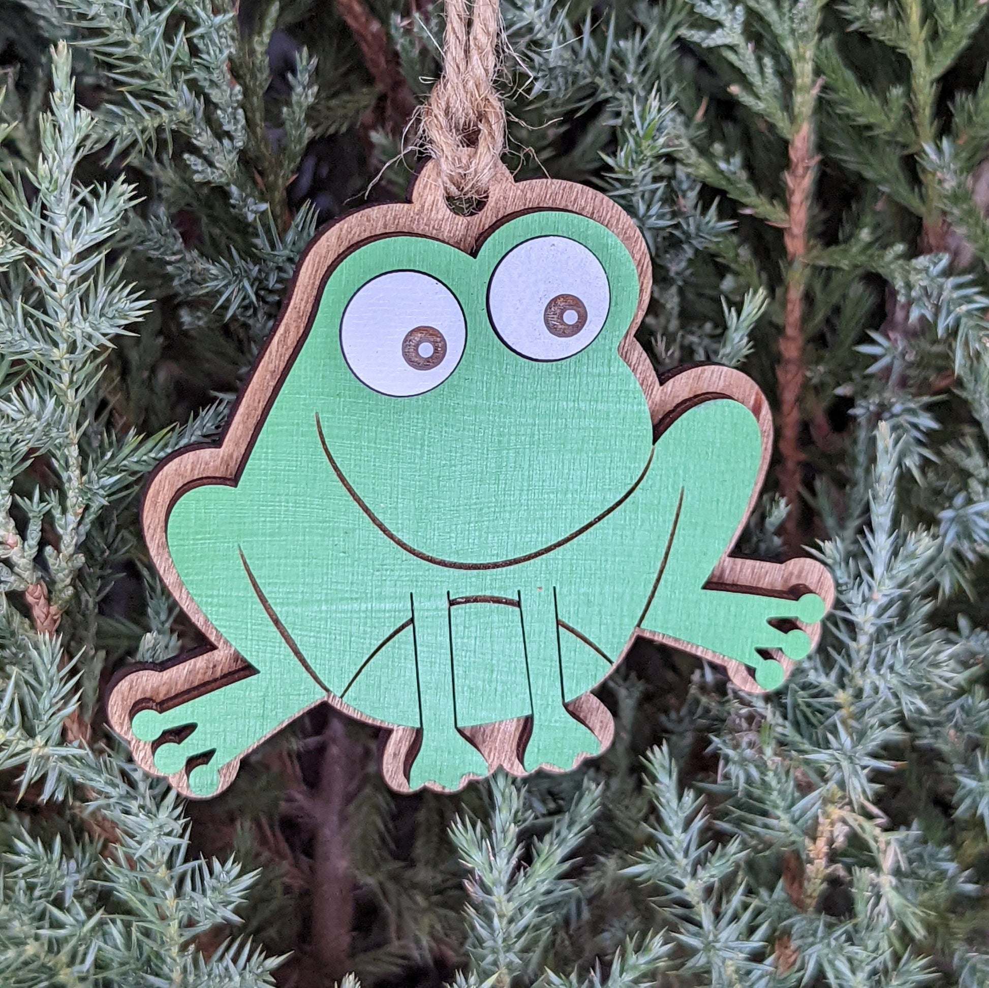 Frog Christmas Ornament