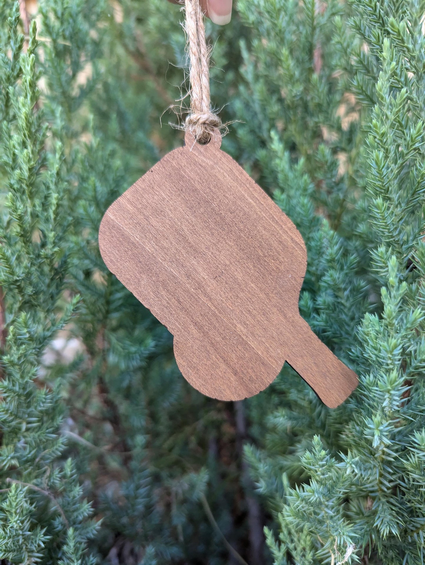 Pickleball Christmas Ornament