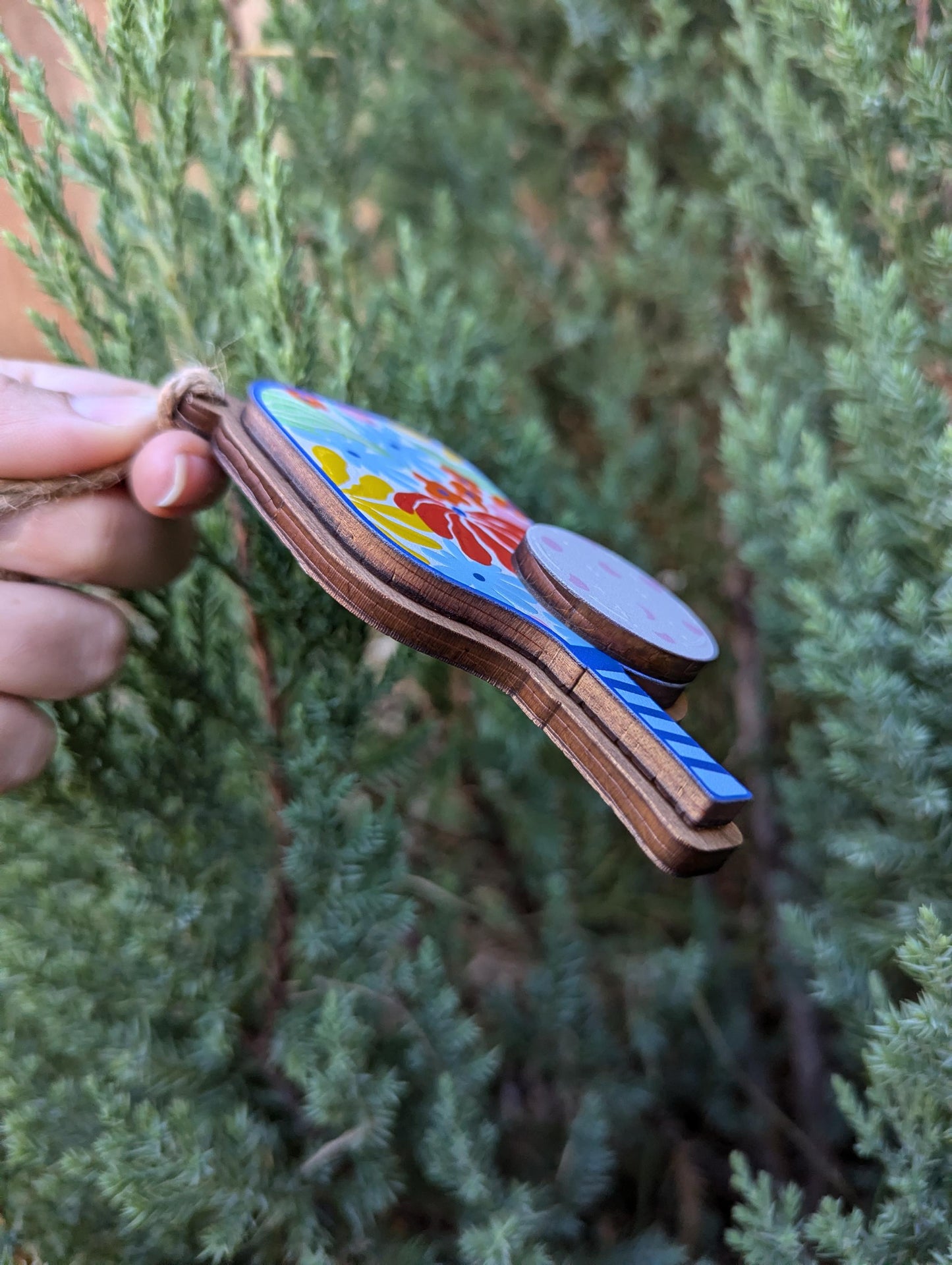 Pickleball Christmas Ornament