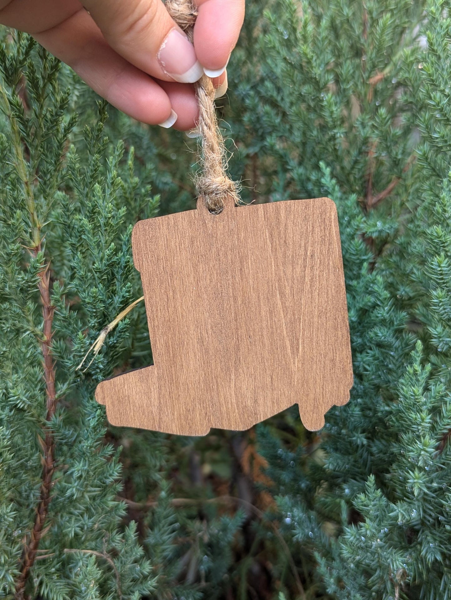 Bun in the Oven Christmas Ornament, Personalized announcement ornaments, Special delivery