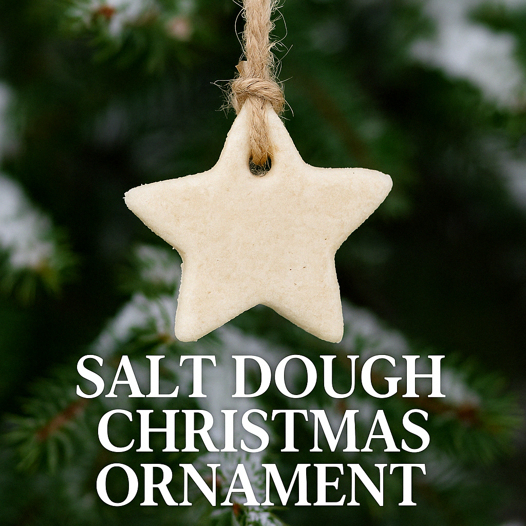 Salt Dough Christmas Ornament
