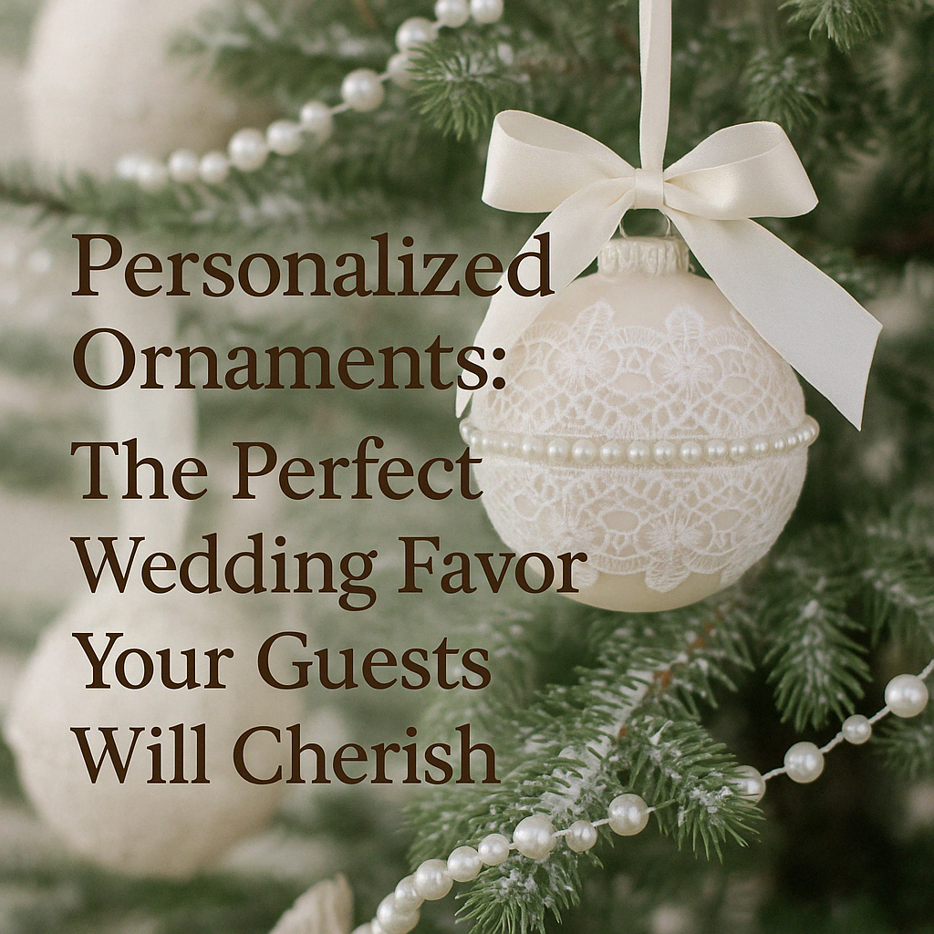 Personalized Ornaments: The Perfect Wedding Favor Your Guests Will Cherish