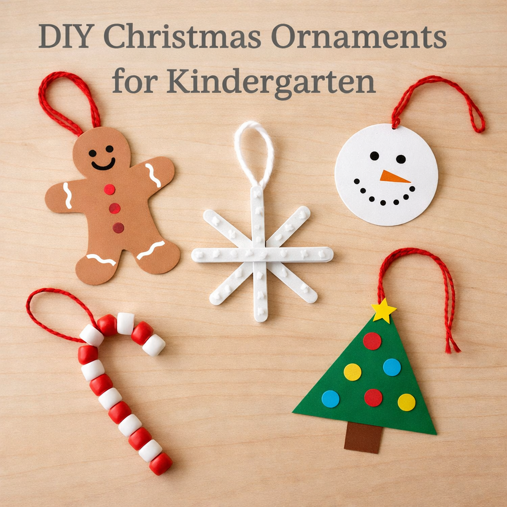DIY Christmas Ornaments for Kindergarten: Simple & Sweet Holiday Crafts for Little Hands