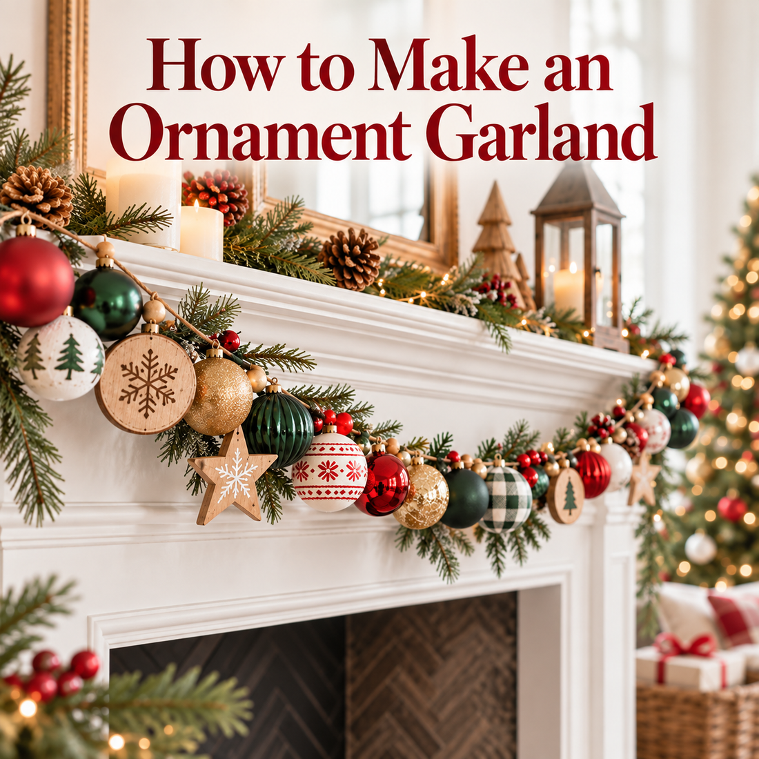 Learn how to make an ornament garland with simple supplies and easy steps. Get tips for colors, layering, hanging, and adding personalized ornaments.