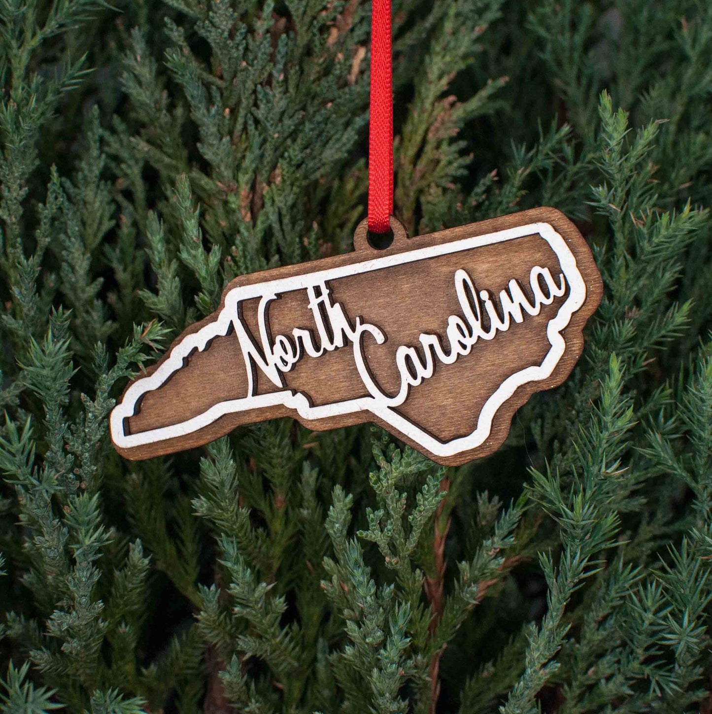 North Carolina Christmas Ornament