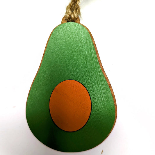 Avocado Christmas Ornament