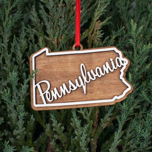 Pennsylvania Christmas Ornament