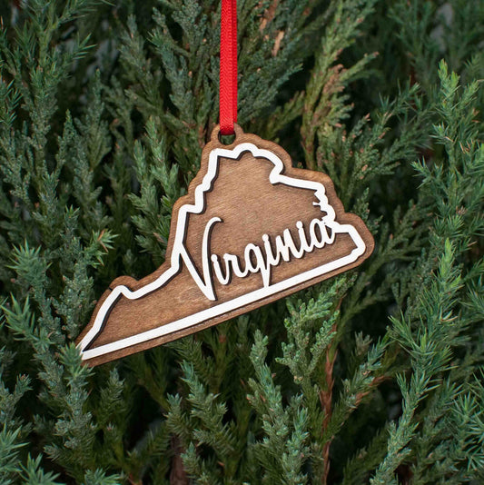 Virginia  Christmas Ornament