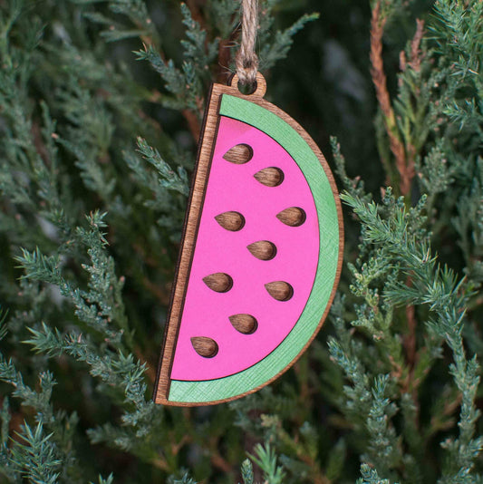 Watermelon Christmas Ornament