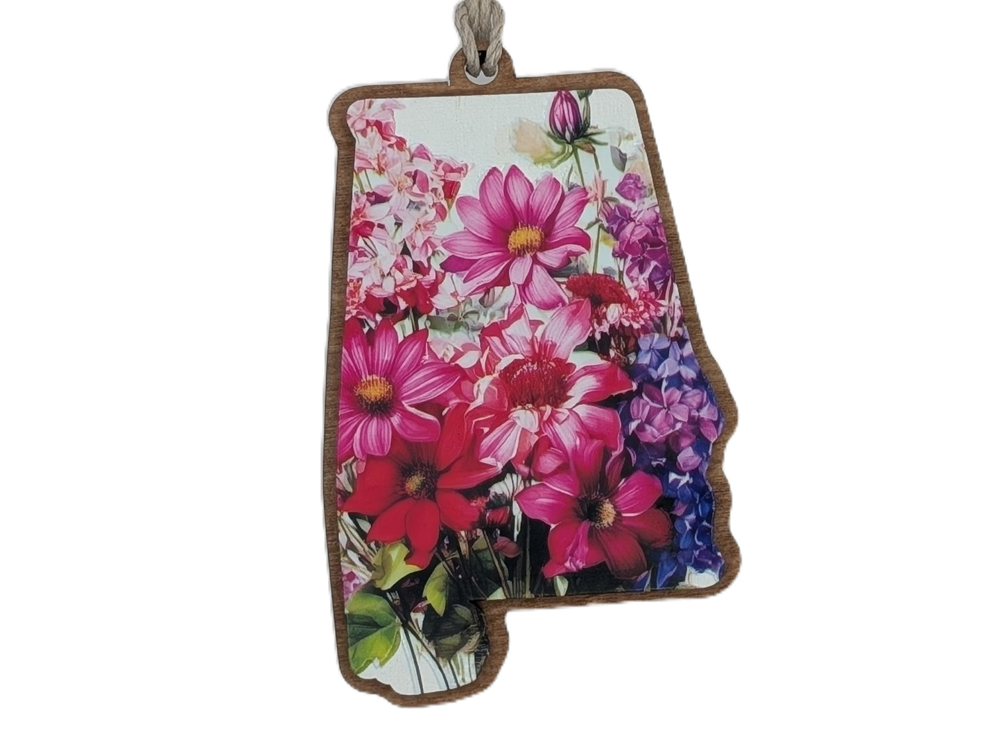 Wildflower Alabama Christmas Ornament