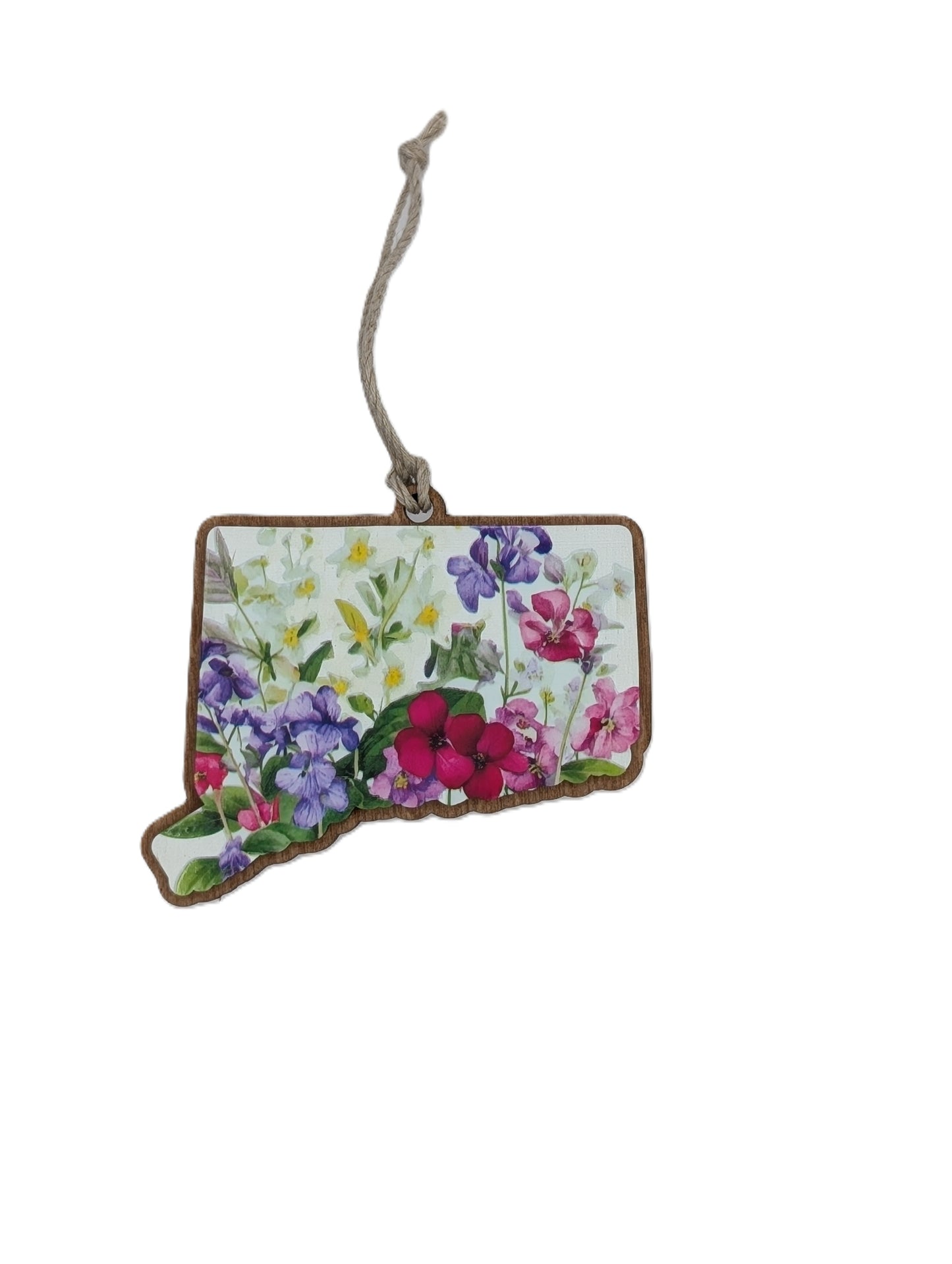 Connecticut Wildflower Ornament