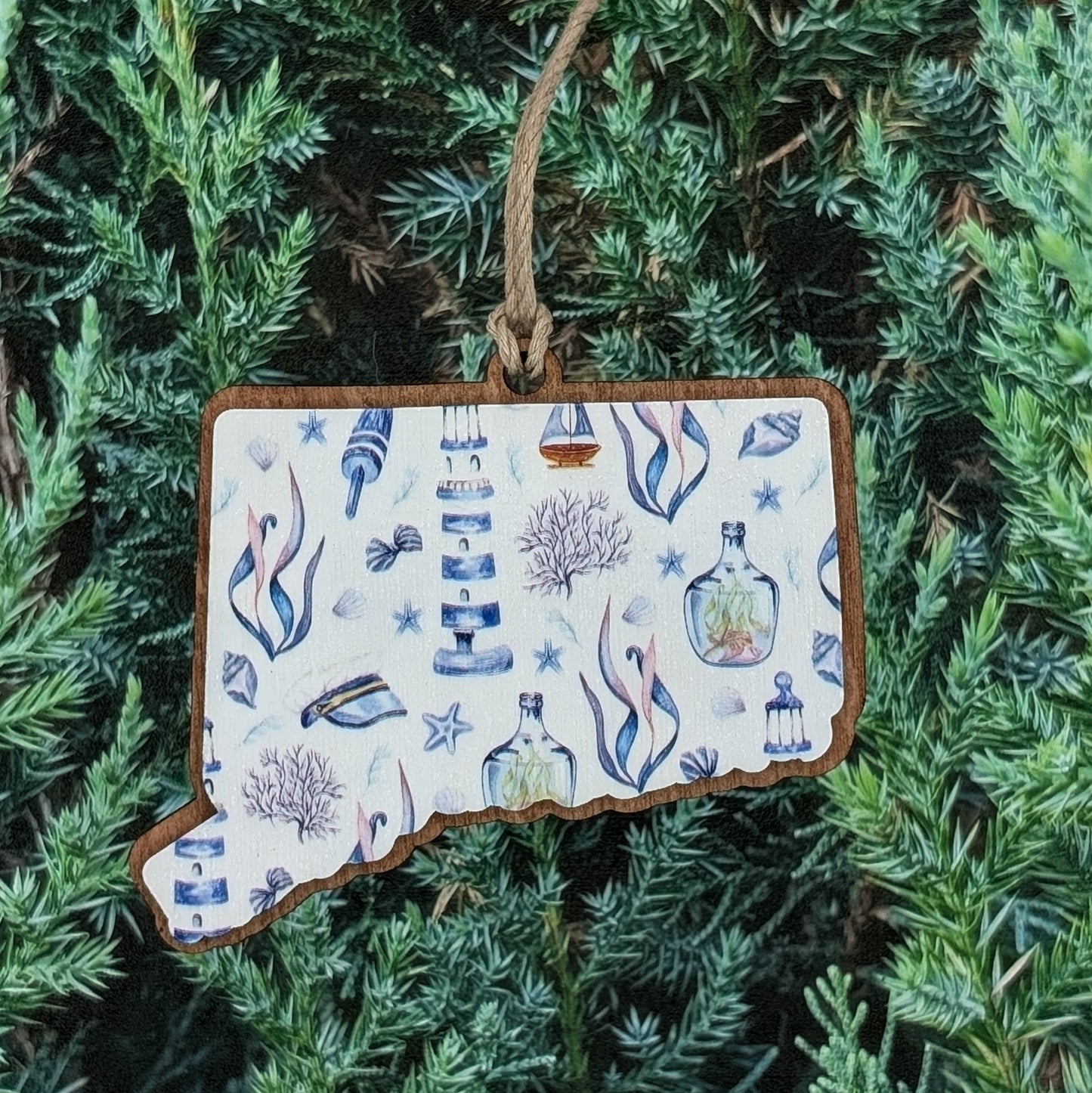 Connecticut Coastal Ornament