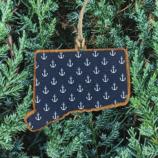 Connecticut Anchor Ornament