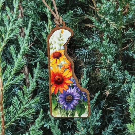 Delaware Wildflower Ornament