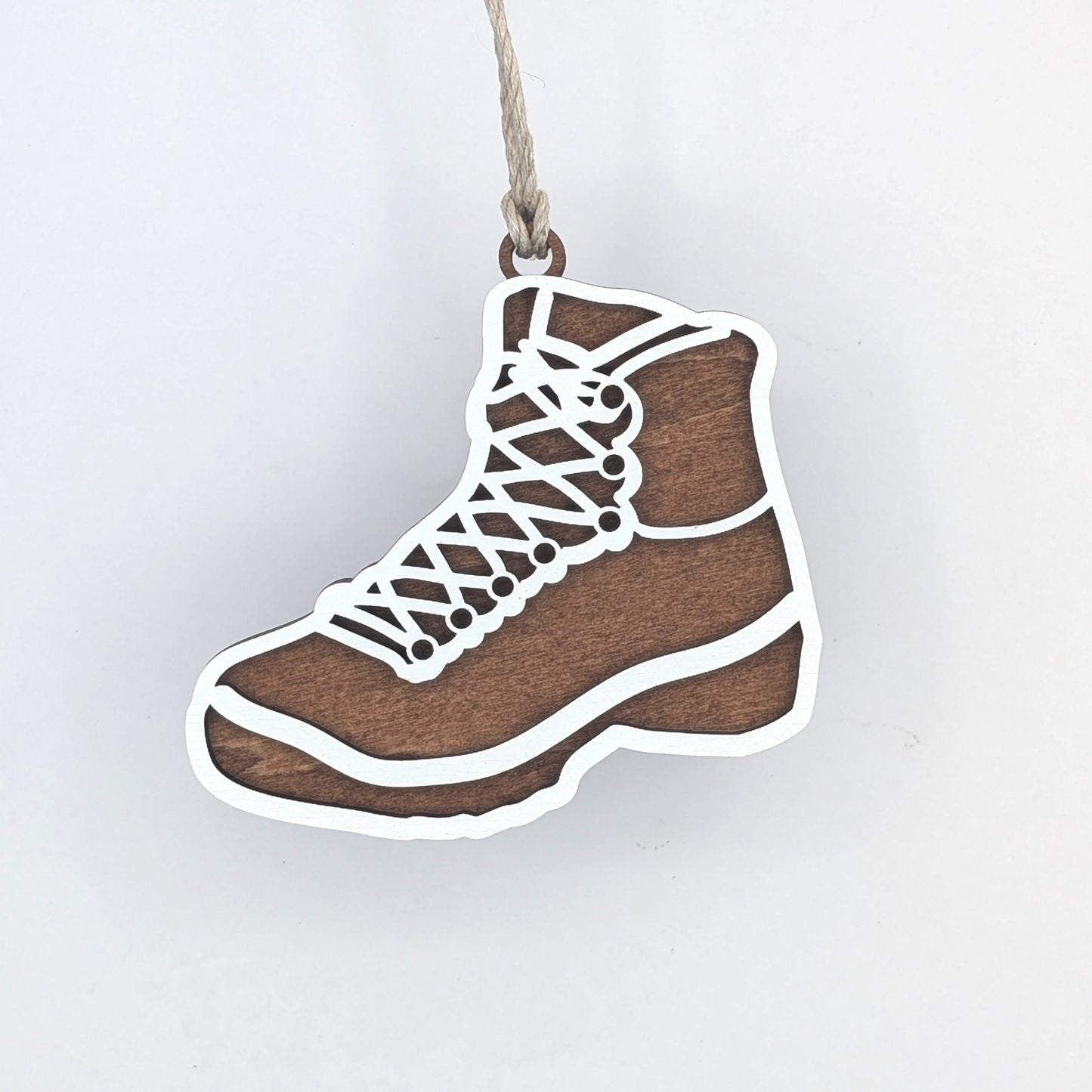 Hiking Boot Christmas Ornament
