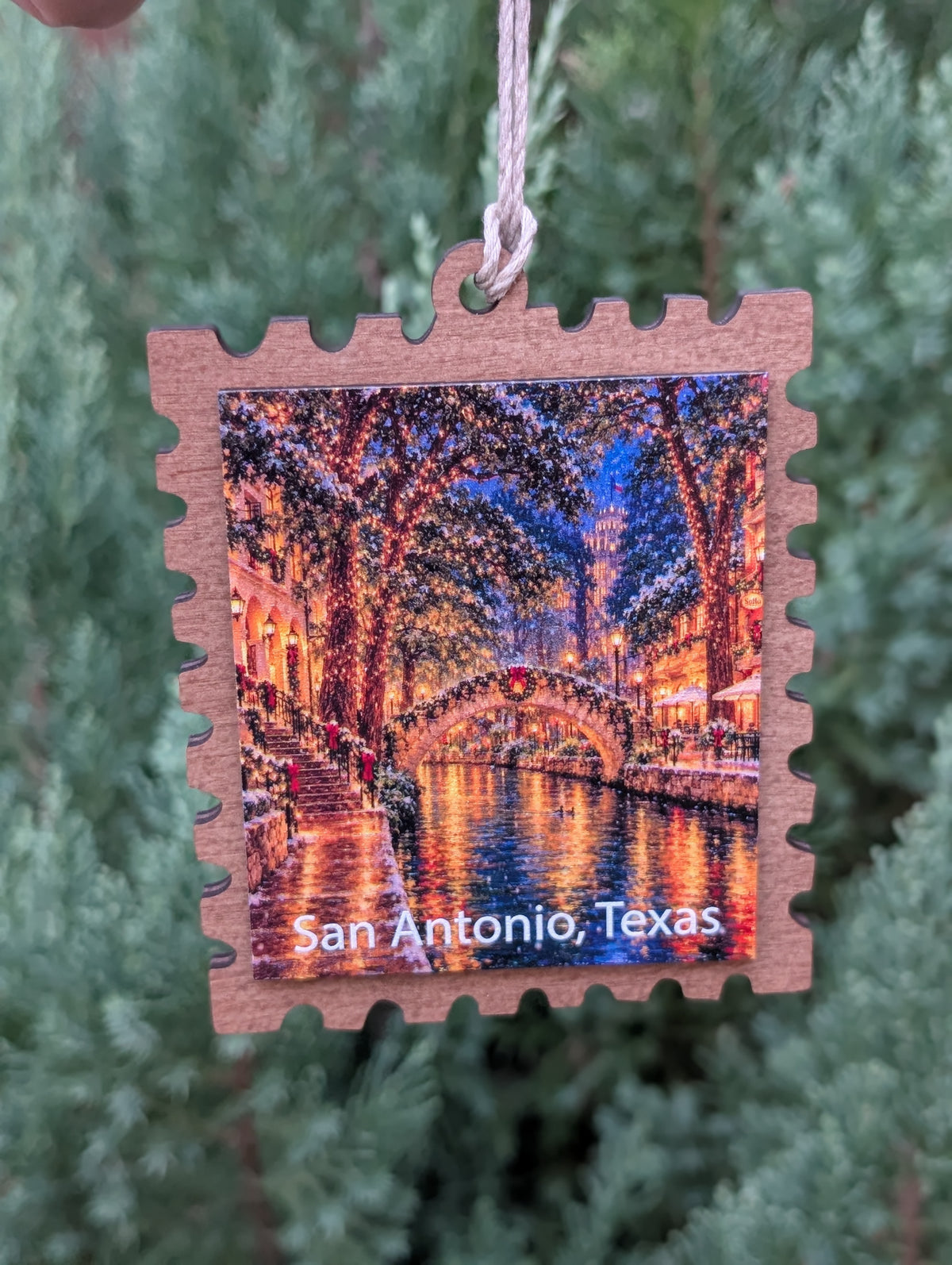 San Antonio River Walk Ornament