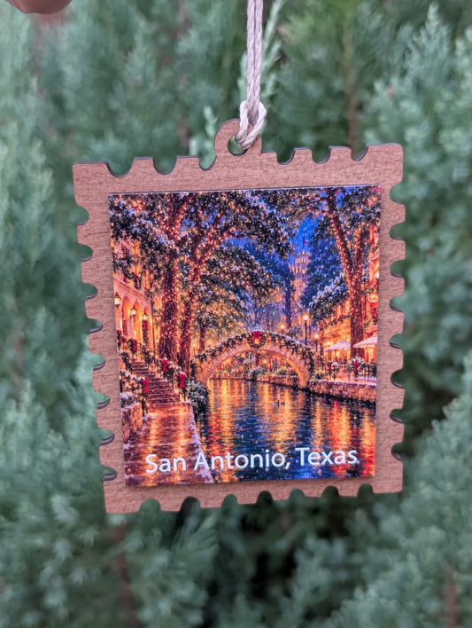 San Antonio River Walk Ornament