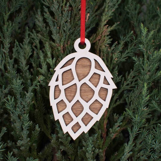 Beer Hop Christmas Ornament, Gift for the beer lover