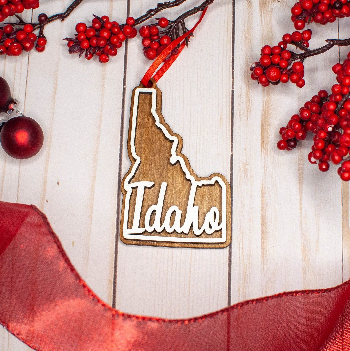 Idaho Christmas Ornament