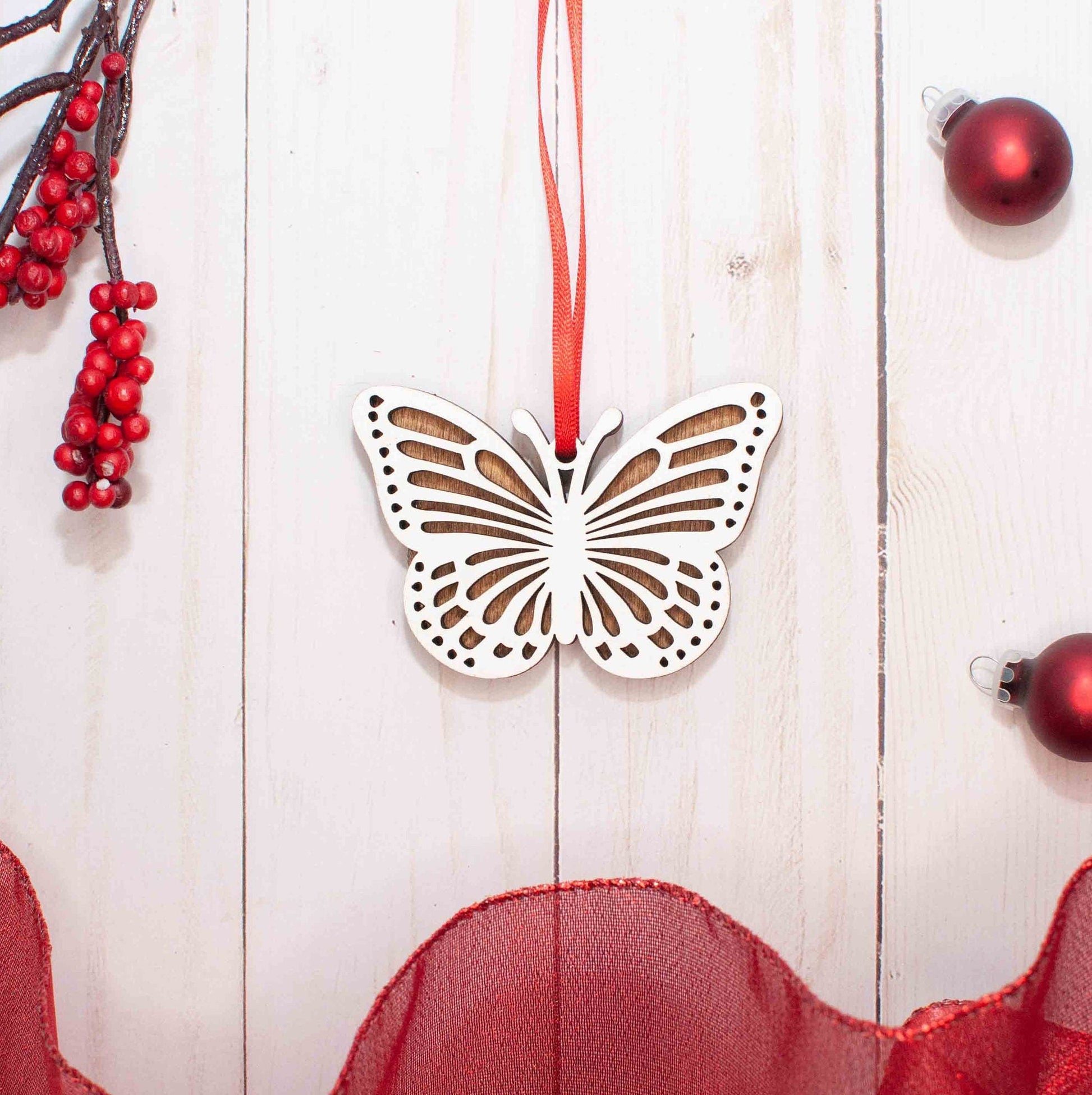 Butterfly Christmas Ornament