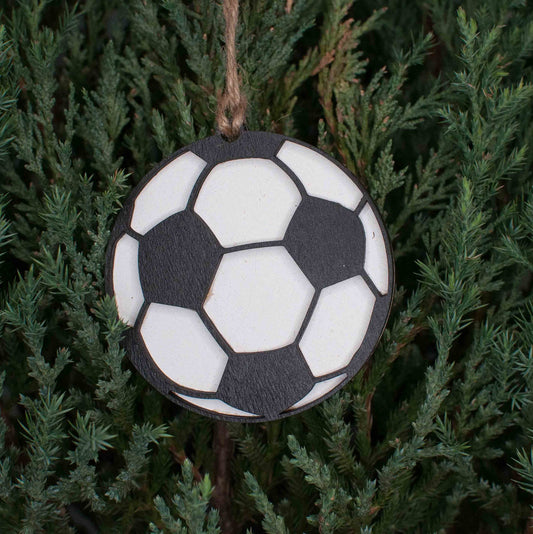 Soccer Ball Christmas Ornament