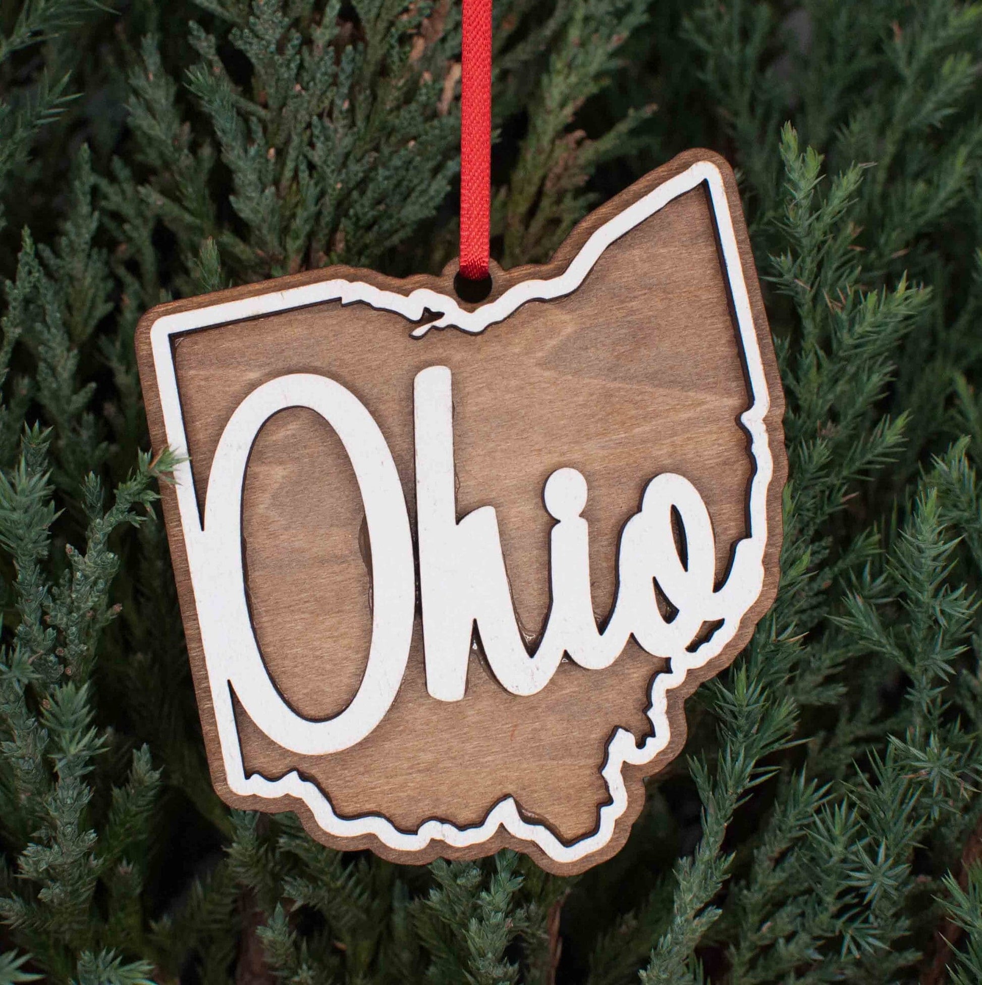 Ohio Christmas Ornament