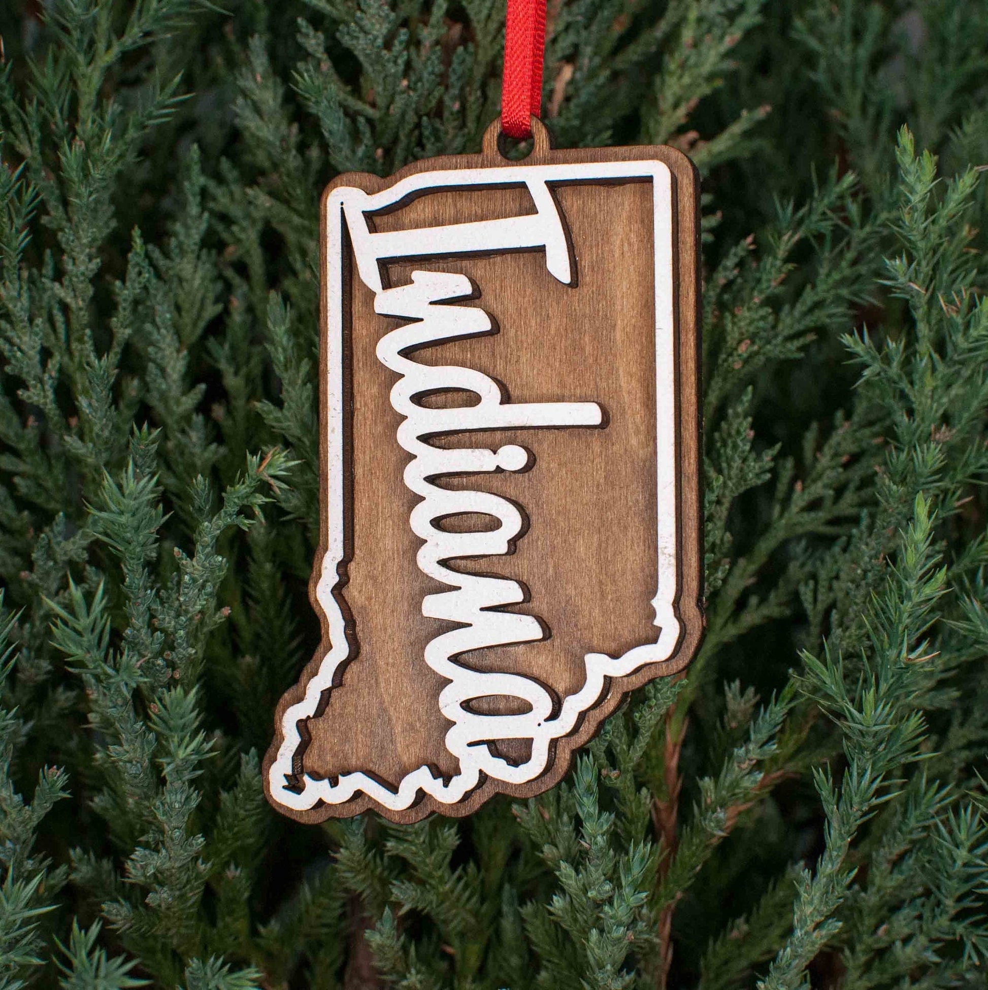 Indiana Christmas Ornament