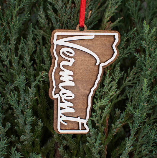 Vermont Christmas Ornament