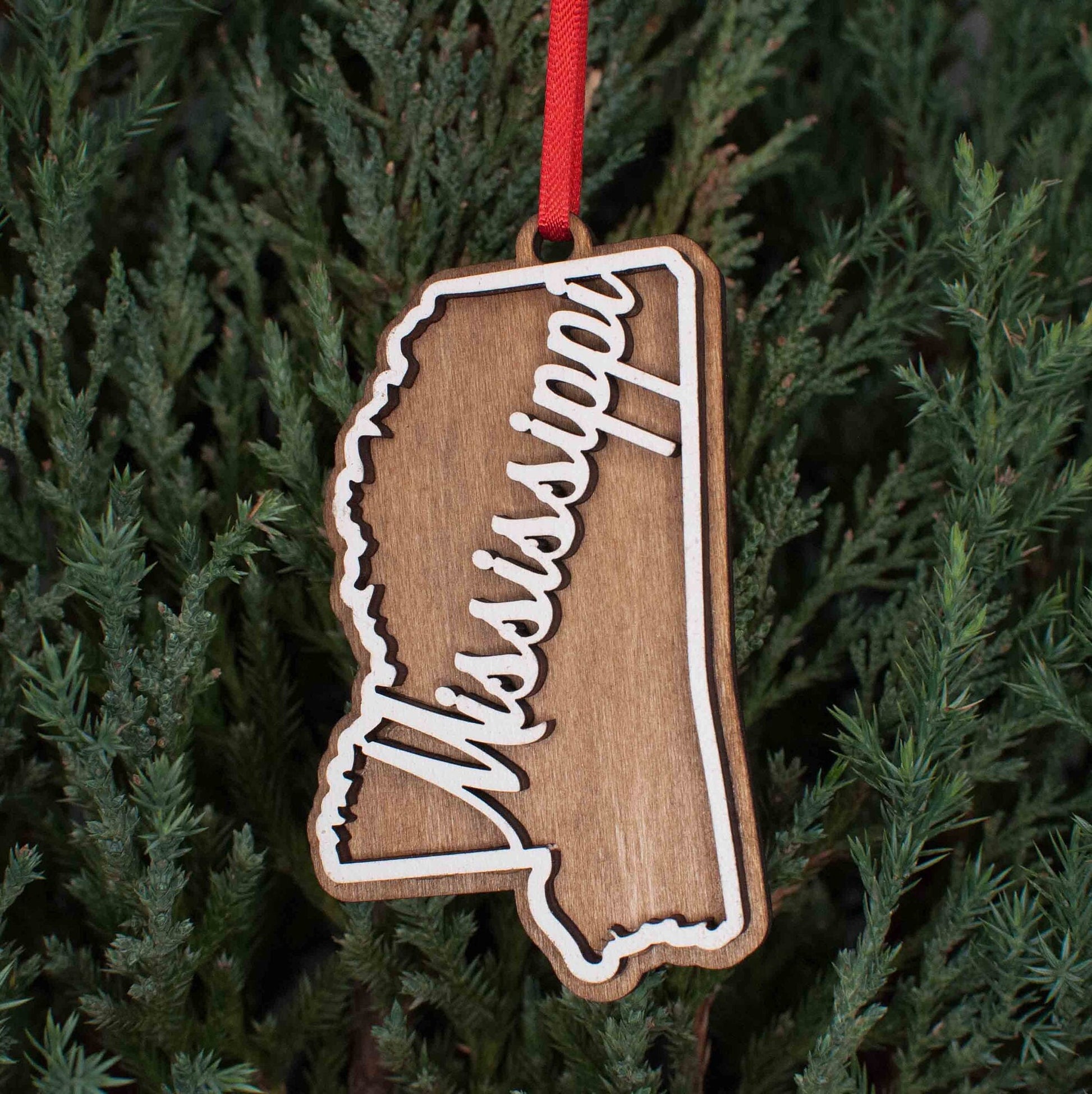 Mississippi Christmas Ornament